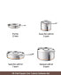 Фото #13 товара Copper Core Cookware Set, 7 Piece