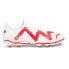 Фото #1 товара Puma Future Play Firm GroundAg Soccer Cleats Mens White Sneakers Athletic Shoes