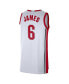 Фото #4 товара Men's LeBron James White Ohio State Buckeyes Limited Basketball Jersey