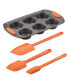 Фото #1 товара Yum-o! 4-Pc. Bakeware Oven Lovin' Nonstick Muffin and Cupcake Making Set