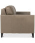 Фото #8 товара Priley 63" Leather Full Sleeper Sofa