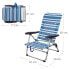 AKTIVE Folding Chair 5 Positions Low 61x50x85 cm