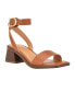 ფოტო #1 პროდუქტის Women's Tafita Mid Heel Ankle Wrap Sandals