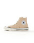 Converse Chuck Taylor All Star Hi trainers in beige suede