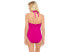 Фото #2 товара Lauren Ralph Lauren Beach Club Solid High Neck One-Piece Plumeria 6