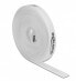 Delock Velcro tape on roll L 5 m x W 15 mm white - Mounting tape - White - 5 m - 15 mm