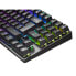 Игровая клавиатура Gaming Mars Gaming MKREVO PRO LED RGB Чёрный