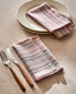 Фото #7 товара Striped cotton napkin (set of 2)