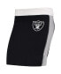 Women's Black Las Vegas Raiders Short Skirt