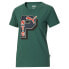 Фото #1 товара Puma Nyc P Graphic Crew Neck Short Sleeve T-Shirt Womens Size XS Casual Tops 6