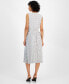 ფოტო #2 პროდუქტის Women's Printed Split-Neck Fit & Flare Midi Dress