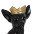 Фото #7 товара Декоративная фигура Чёрный Позолоченный Пёс 17 x 11,7 x 25,5 cm