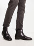 Фото #1 товара ASOS DESIGN chelsea boots in black leather