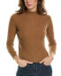 Фото #1 товара Vince Ribbed Mock Neck Cashmere & Silk-Blend Sweater Women's