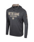 Men's Charcoal Notre Dame Fighting Irish OHT Military-Inspired Appreciation Long Sleeve Hoodie T-shirt Черный, XL - фото #3