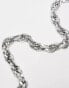 Reclaimed Vintage unisex neck chain in silver