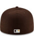 Men's Brown San Diego Padres Alternate Authentic Collection On-Field 59FIFTY Fitted Hat