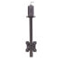 Фото #7 товара Lindy Single Display Short Bracket w/ Pole & Desk Clamp - Screws - 8 kg - 43.2 cm (17") - 71.1 cm (28") - 100 x 100 mm - Black