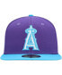Фото #3 товара Men's Purple Los Angeles Angels Vice 59FIFTY Fitted Hat