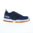 Фото #1 товара DC Clocker 2 Cafe ADYS100749-DN1 Mens Blue Skate Inspired Sneakers Shoes