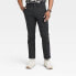 Фото #1 товара Men's Slim Fit Tech Chino Pants - Goodfellow & Co Black 31x30