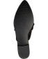 ფოტო #5 პროდუქტის Women's Kessie Ruffle Pointed Toe Slip On Mules