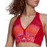 Фото #2 товара Adidas Farm All-Over-Print Bra Top Aeroready W GM7144 sports bra