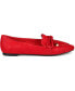 ფოტო #2 პროდუქტის Women's Muriel Bow Detail Pointed Toe Flats