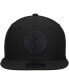 ფოტო #3 პროდუქტის Men's Washington Wizards Black on Black 9FIFTY Snapback Hat