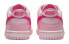 Кроссовки Nike Dunk Low Triple Pink GS DH9765-600