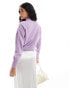 Фото #4 товара & Other Stories mock neck jumper in lilac