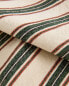 Coloured stripe tablecloth