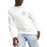 Puma Classics Brand Love Crew Neck Long Sleeve Shirt Mens White Casual Tops 6243