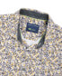 ფოტო #4 პროდუქტის Men's Slim Fit Non-Iron Performance Stretch Floral Button-Down Shirt