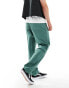 Фото #2 товара Vans fatigue loose tapered trousers in dark green