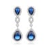 Impressive silver earrings á la Duchess Kate AGUP2149L