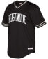 ფოტო #3 პროდუქტის Men's Black Beast Mode Collegiate Logo V-Neck Jersey T-shirt