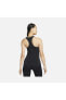 Yoga Dri-Fit Luxe Ribbed Siyah Kadın Atlet DM7004-010