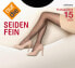 Фото #2 товара Strumpfhose Seidenfein schwarz Gr. 40/44, 15 DEN, 1 St