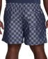 Men's Club Flow Checker Logo Shorts