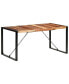 Фото #1 товара Dining Table 63"x31.5"x29.5" Solid Wood with Sheesham Finish