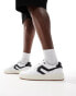 Фото #1 товара Levi's Glide L chunky trainers with patch logo in white and black