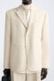 Viscose - linen suit blazer