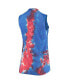 ფოტო #5 პროდუქტის Women's Threads Red and Blue New York Mets Tie-Dye Tri-Blend Muscle Tank Top