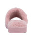 ფოტო #3 პროდუქტის Women's Halo Faux Fur Slip-On Slippers