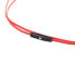 Gembird Porto - Headphones - In-ear - Calls & Music - Black - Red - Digital - 1.2 m