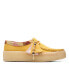Фото #1 товара Clarks Wallabee Cup 26165817 Womens Yellow Oxfords & Lace Ups Casual Shoes 7