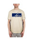 ფოტო #1 პროდუქტის Men's Cream Dallas Cowboys Third Down Big and Tall Historic T-shirt