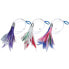 H2OPRO Mini Turbo Tinsel Feather Trolling Soft Lure 125 mm