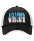 Фото #2 товара Men's Black, White Villanova Wildcats Stockpile Trucker Snapback Hat